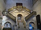 L'escalier d'or, uniquement emprunté les Jeudi et Vendredi saints.