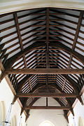 Church of St Mary Matching Essex England - nave ceiling.jpg