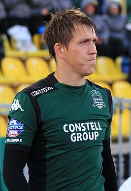 Petrov in 2014 als speler van FK Krasnodar