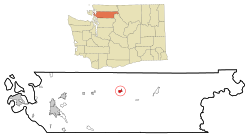 Location of Concrete, Washington