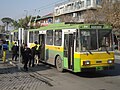 Škoda 15Tr trolleybus at Rah Ahan Square