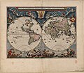 Image 14Blaeu's world map, originally prepared by Joan Blaeu for his Atlas Maior, published in the first book of the Atlas Van Loon (1664) (from History of cartography)