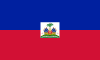 The flag of Haiti