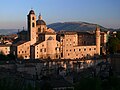 panorama with Palazzo Ducale & Duomo