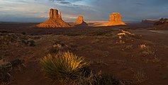 Monument Valley at sunset