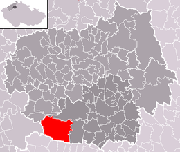 Mšené-lázně – Mappa