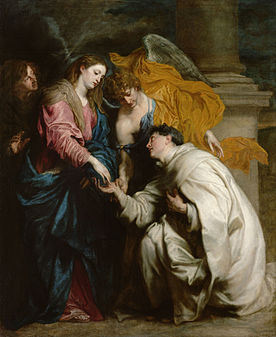 The Vision of the Blessed Hermann Joseph (created by Anthony van Dyck; nominated by Hafspajen)