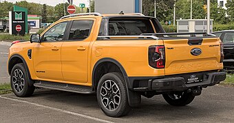 Ford Ranger (T6, P703) - left rear view