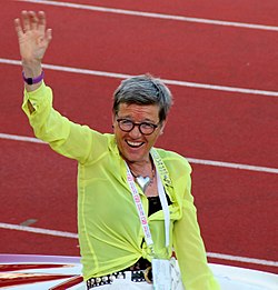 Ingrid Kristiansen vuonna 2015