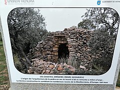 Cartells de Barraques de pedra seca de Vistabella del Maestrat 4.jpg