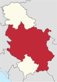 Central Serbia in Serbia.svg