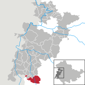 Poziția localității Kaltennordheim