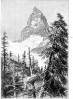 Thumbnail for File:The Ascent of the Matterhorn - The Matterhorn from the Riffelberg.png