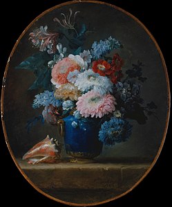 Vase de Fleurs 1780, Metropolitan museum.