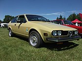 The Alfetta GT received a few different types of federalized bumpers; this is the 1976 model.