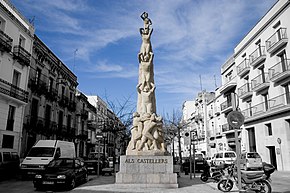 Monumento aos Castellers de Vilafranca