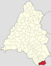 Location in Bihor County