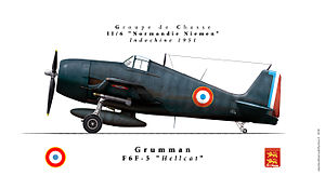 F6F-5 GC 2/6 normandie niemen