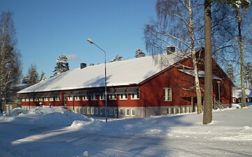 Före detta byggnad för Artilleriets stridsskola.