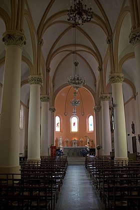 Nef de l'église Saint Sauveur