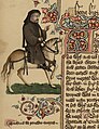 Image 57Geoffrey Chaucer, c. 1340s–1400, author of The Canterbury Tales (from History of England)