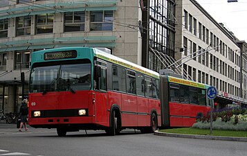 Attēlā redzamais Bīles trolejbuss laikā no 1985. līdz 2005. gadam ir nobraucis vairāk nekā miljons kilometru.