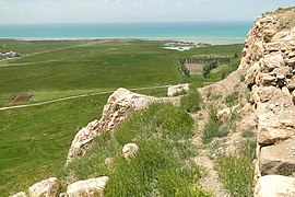 View over Lake Van from Van Castle (Van Kalesi) - Van - Turkey (5794471382).jpg