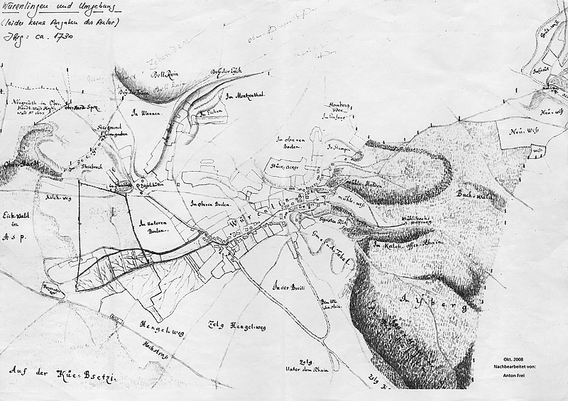 File:Würenlingen, Karte von 1730.jpg