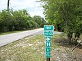 Entrance to the park from Withlacoochee State Trail