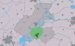 Location in the former Boarnsterhim municipality