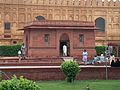 South East side of the mausoleum