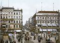 Unter den Linden gatvė tarp 1890 ir 1900 metų