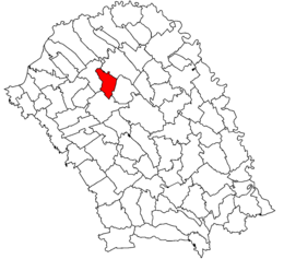 Cordăreni – Mappa