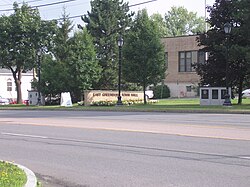 The East Greenbush Town Hall on Columbia Turnpike