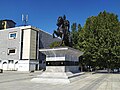 Skanderbeg's Monument in Pristina, Kosovo