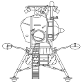 ЛК - Лунно-посадочный корабль-модуль