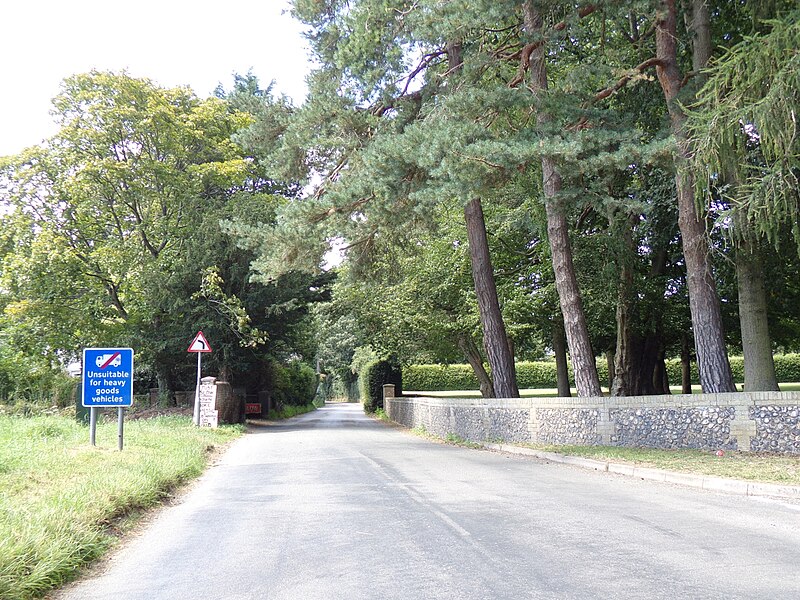 File:Norwich Road, Reepham - geograph.org.uk - 6576915.jpg