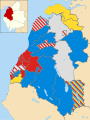 2003 results map