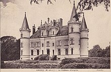 Chateau d'Angrie façade sud