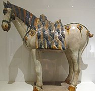 Dinastia tang, cavallo, cina del nord, 700-715 ca..JPG