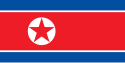 Corea del Nòrd - Bandera