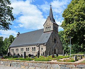 Flymens kyrka, 1905-1906.