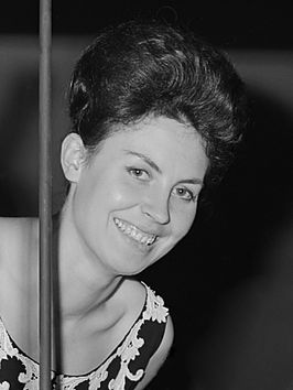 Lize Marke op een foto uit 1963