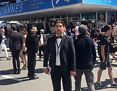 Rasool Haghjoo in Cannes Film Festival.jpg