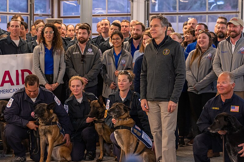 File:Secretary Blinken Drops By The DART Search and Rescue Team - 52699161778.jpg