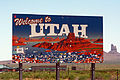 Image 1"Welcome to Utah" sign (from Utah)