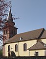 Südostseite der Kirche