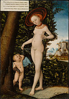 Vénus et Cupidon 1530, New York