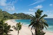 View point at Anse Intendance beach, Mahe