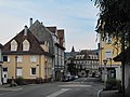 View to a street: Rue du 9e Zouaves